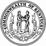 Kentucky Seal State Ky Clip Clipart University Cliparts Etc Commonwealth Motto Flags Seals Usf Edu Medium Library Divided Stand Fall sketch template