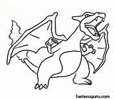 Pokemon Charizard Coloring Pages Printable Dragon Piplup Print Mega Drawing Color Squishy Kids Sheets Easy Draw Cartoon Getcolorings Getdrawings Charizad sketch template