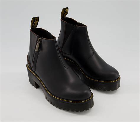 dr martens rometty ii zip boots black ankle boots