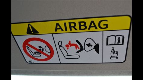 warning airbag youtube