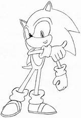 Sonic Coloring Pages Colors Super Library Clipart Dessin sketch template