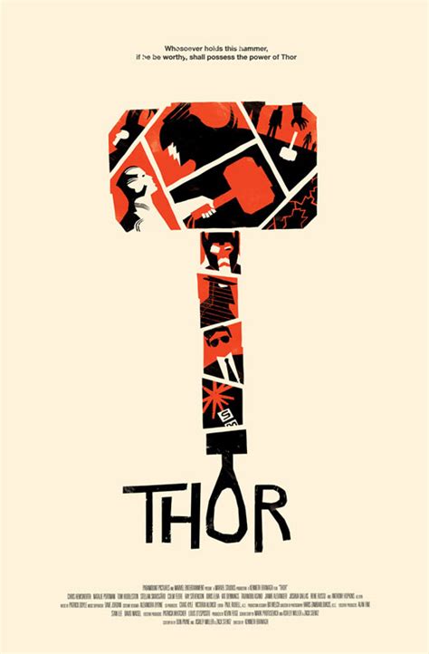 New Olly Moss Thor Poster Heyuguys
