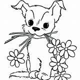 Puppies Coloring Pages Cute Puppy Drawing Colour Baby Easy Beautiful Colours Wallpaper Yorkie Printable Color Getdrawings Getcolorings Print Flower Link sketch template