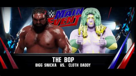 bop ii title match  cloth daddy   bigg snicka youtube