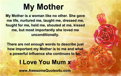 awesomequotesucom  love  mum