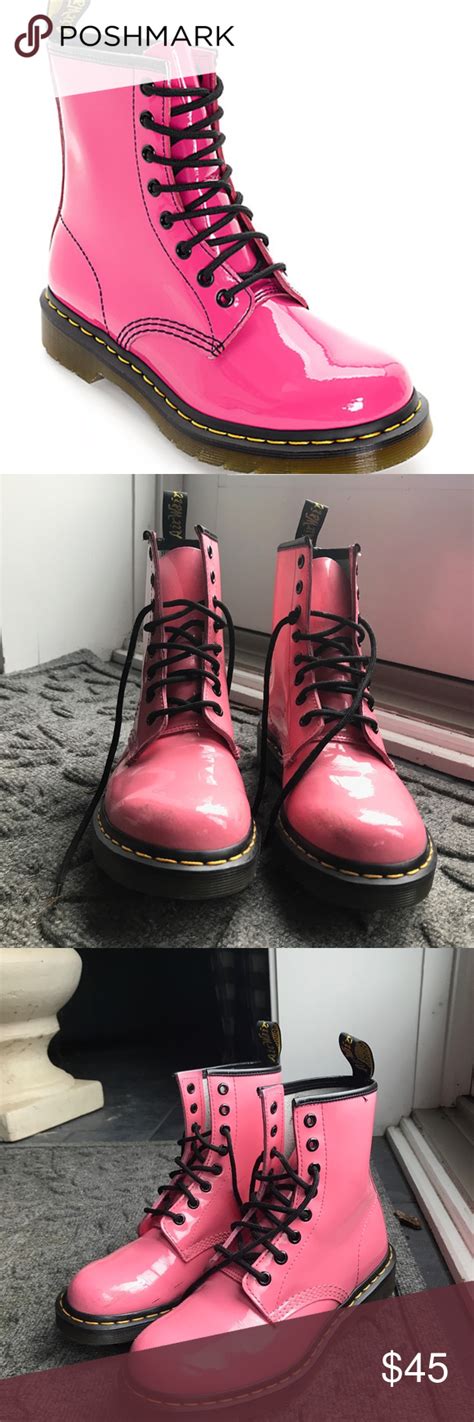 hot pink patent leather  martens pink patent leather  martens martens