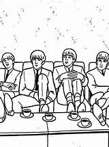 Beatles Coloring Pages Printable Getcolorings sketch template