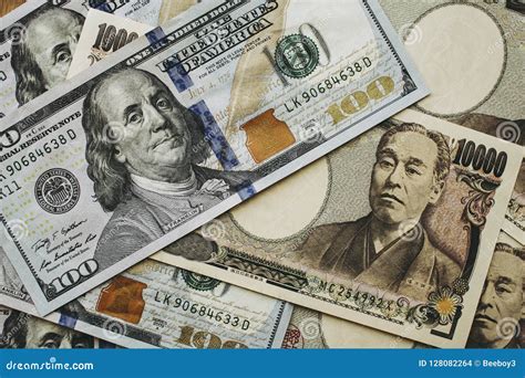 dollar  yen stock photo image  bill japan financial