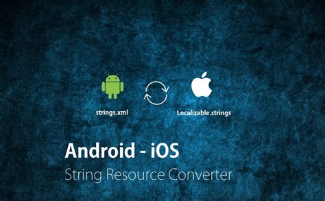 string resource converter mobile app development