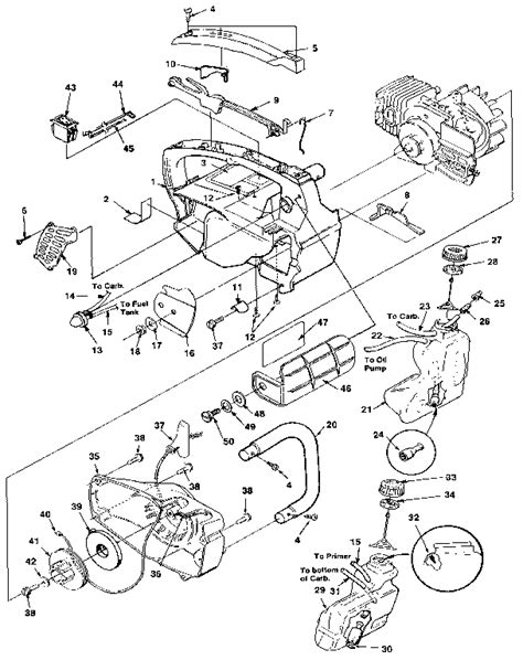 homelite chain  parts model xl sears partsdirect