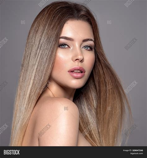 Caucasian Woman Long Image And Photo Free Trial Bigstock