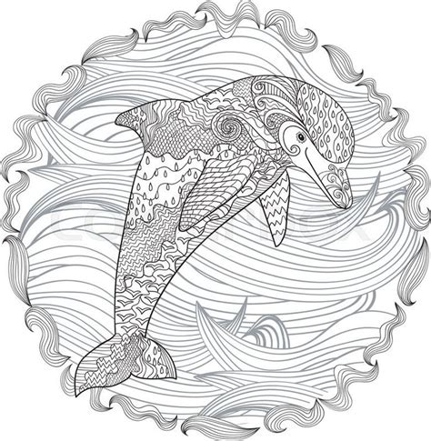 pin ot polzovatelya barbara na doske coloring dolphin whale shark