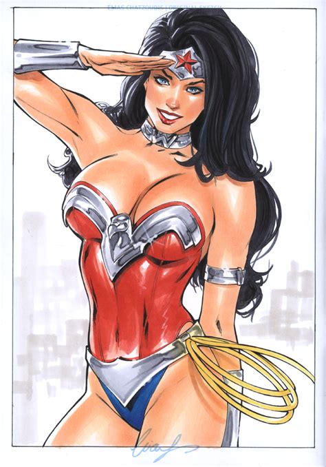 Wonder Woman By Elias Chatzoudis On Deviantart