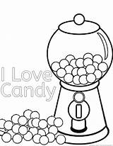 Sweets Candies Candyland Coloringhome sketch template