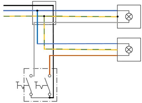 wechselschaltung schaltplan licht wiring diagram