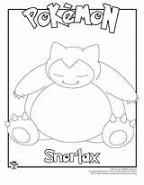 Coloring Snorlax Pages Popular sketch template