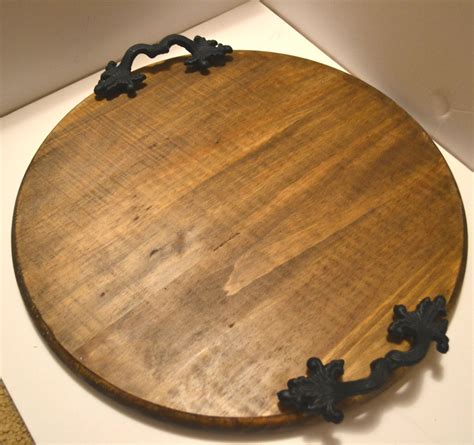 large wooden tray ideas  pinterest large ottoman tray