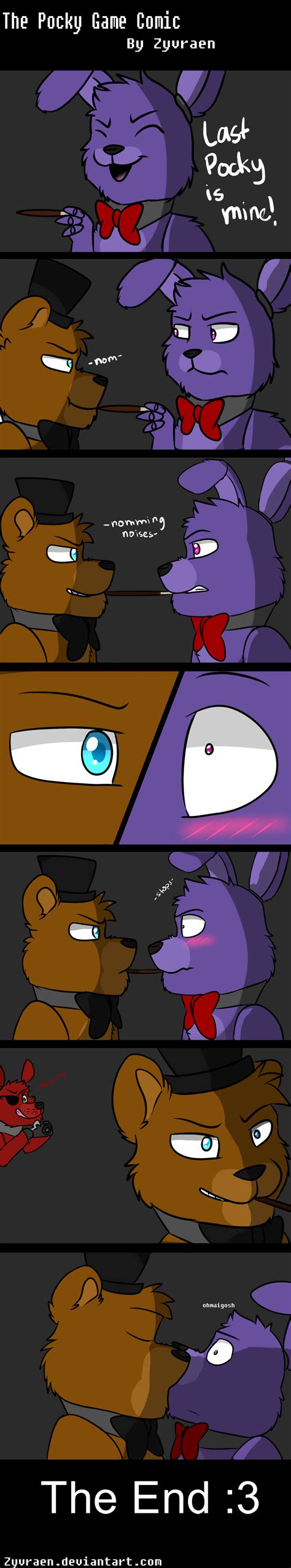 fronnie comic on deviantart pinning for foxy with a