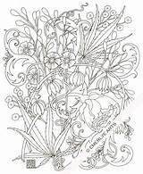 Coloring Pages Hemp Jacobean Adult Vermont Adults Printable Color Cynthia Drawing Getcolorings Colouring Emerlye Flowers Sheets Drawings Books sketch template