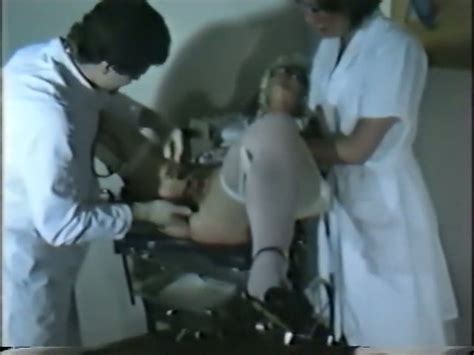 perverted doctor and his assistant fisting their patient