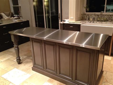 stainless steel countertops custom metal home