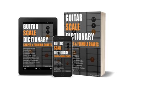 guitar scale dictionary  method  charts diagrams lupongovph
