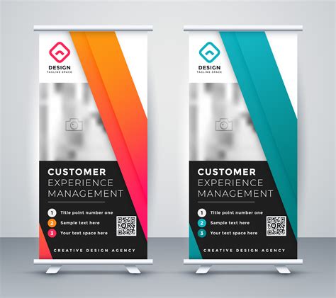 company rollup  banner   colors   vector art stock graphics images