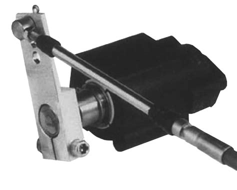 cummins lever operated electronic throttle controls clockwise rotation control connections