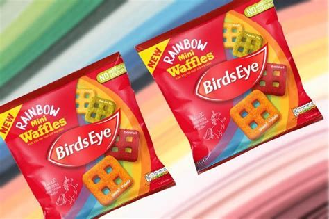 Iceland Launch Rainbow Potato Waffles And Each Colour Is A Flavour