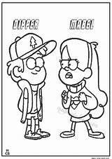 Coloring Gravity Pages Falls Mabel Dipper Printable Fall Book Sheets Getcolorings Print Online Color Colouring Girls sketch template