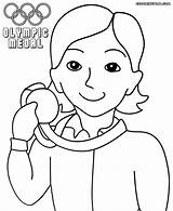 Olympic Medal sketch template