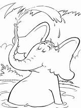 Horton Coloring Hears Who Pages sketch template
