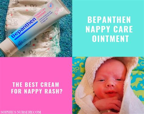 cream  nappy rash bepanthan sophies nursery