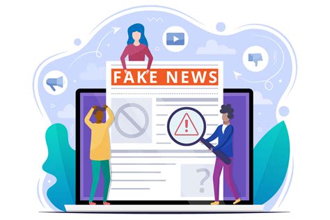 fake news flat illustration graphicsurfcom