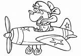 Pilot Coloring Pages sketch template