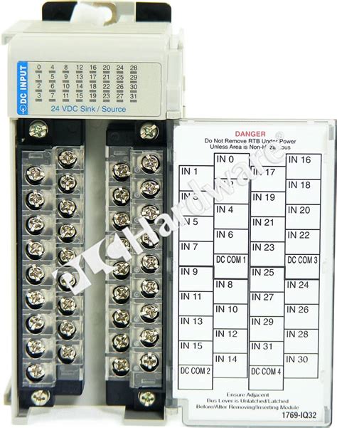 plc hardware allen bradley  iq compactlogix  point vdc input module