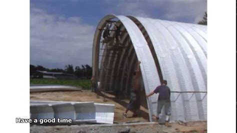 steel arch buildings youtube