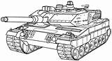Coloring Pages Tank Army Military Library Clipart sketch template