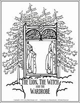 Narnia Witch Coloriage Literature Lapbook sketch template