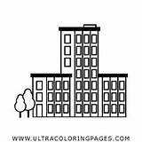 Condominio Apartamento Burg Borough Ultracoloringpages Iconfinder sketch template