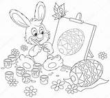 Kelinci Paskah sketch template