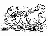 Kawaii Coloring Pages sketch template