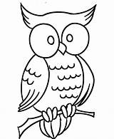 Coloring Big Eyes Pages Owl Owls Printable Kids sketch template