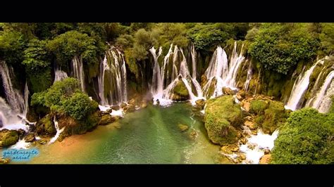 kravice waterfalls bosnia i herzegovina dronestagram