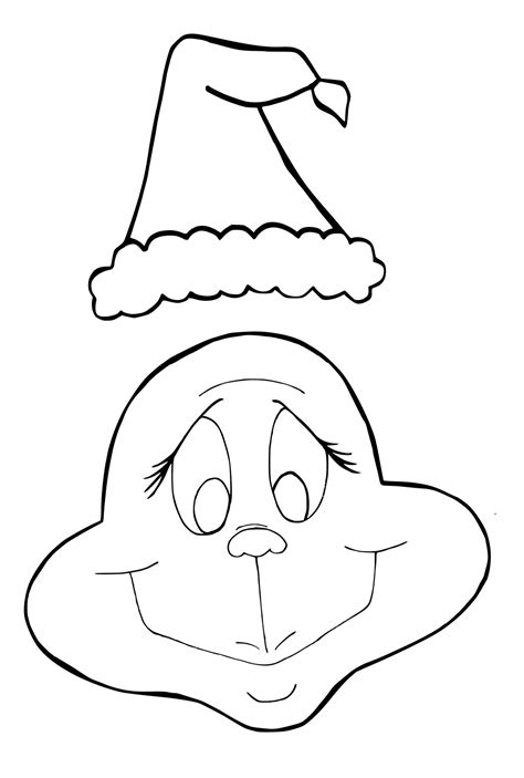 printable grinch christmas coloring pages