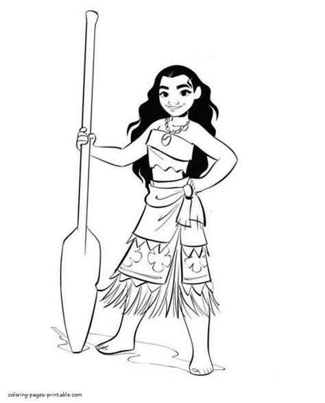 disney princesses coloring pages moana coloring pages printablecom