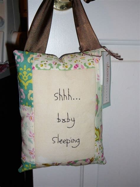 shhh baby sleeping sign  shancee  etsy