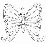 Coloring Butterfly Pages Print sketch template