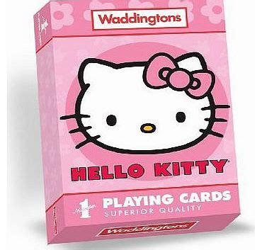 winning moves waddingtons  kitty playing cards waddingtons