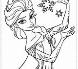 Coloring Pages Frozen Valentine Anna Getdrawings Getcolorings sketch template